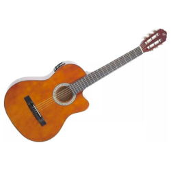 Violao Eletrico Flat Aco Sf14 Ceq N Nat